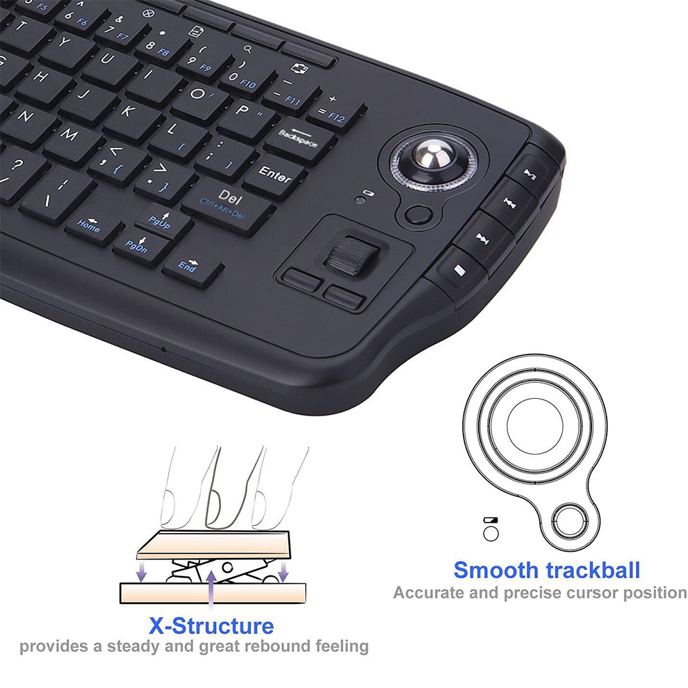 Jomaa Portable USB Wireless Tr - Gaming Keyboard Budget ulasan dan harga