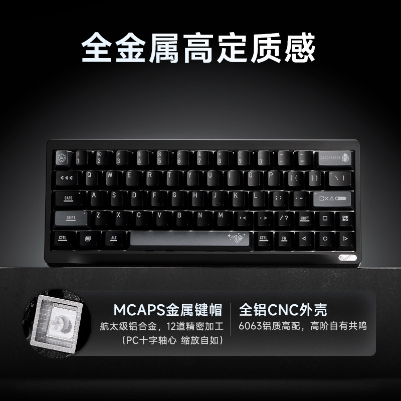 Custom Wuyan Quadrant SF60 Ful - Gaming Keyboard Number Pad ulasan dan harga