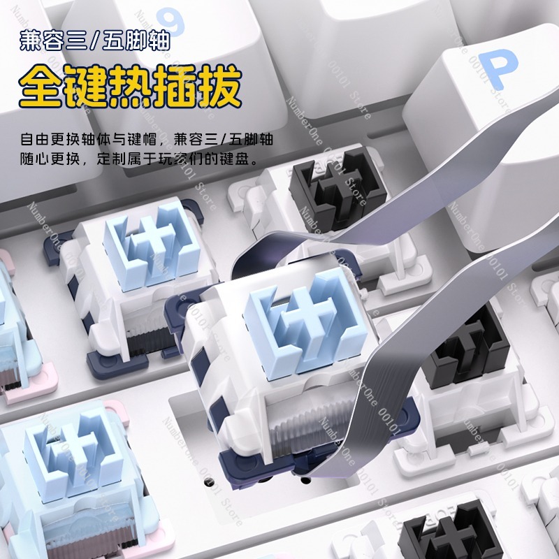 Aluminum Alloy Mechanical Keyb - Gaming Keyboard Mechanical ulasan dan harga