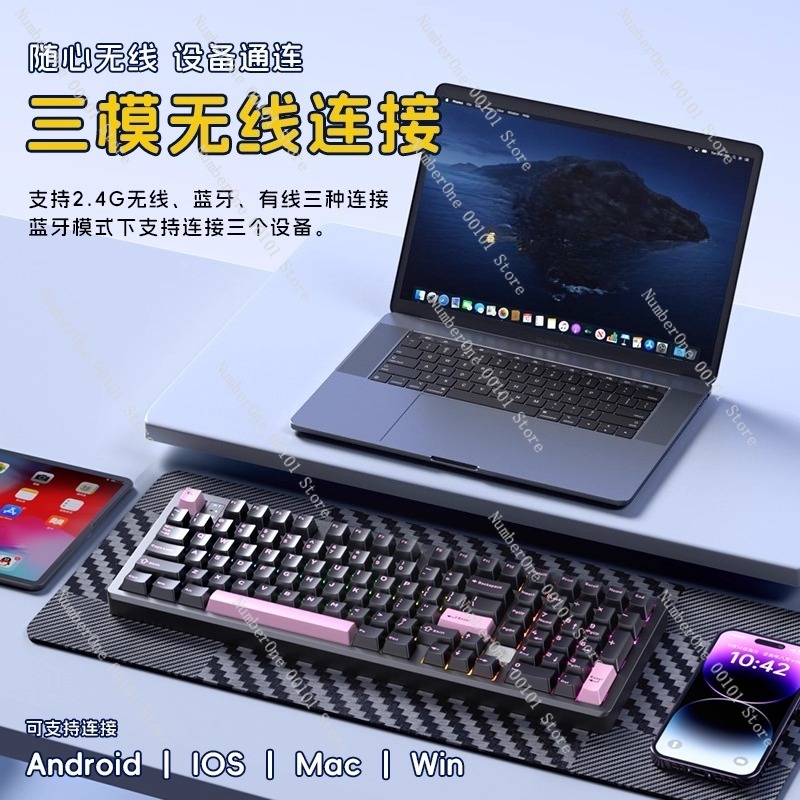 Aluminum Alloy Mechanical Keyb - Gaming Keyboard Mechanical ulasan dan harga