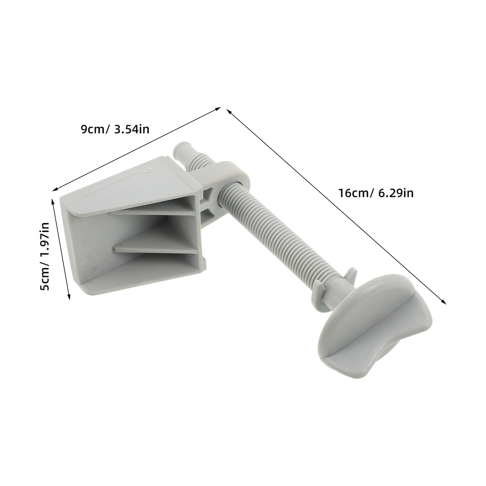 Raised Toilet Seat Replacement - Stabilizer Screw In ulasan dan harga