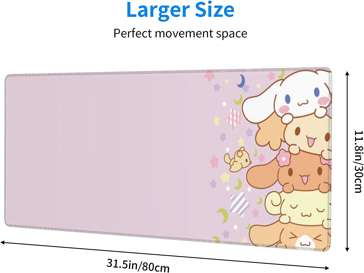 Kawaii Cute Dog Mouse Pads Nov - Gaming Keyboard Mouse ulasan dan harga