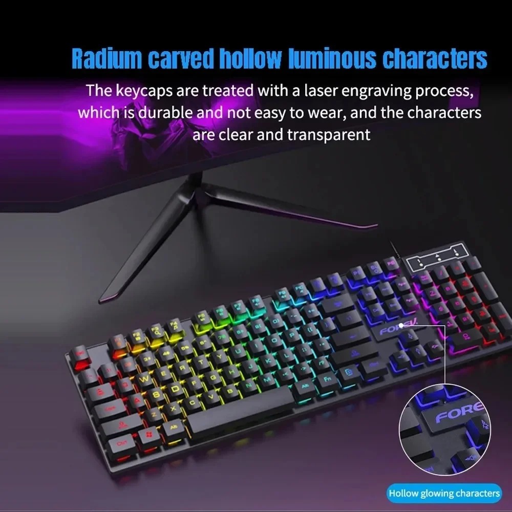 Kebidumei 104 key Backlit Mech - Gaming Keyboard Budget ulasan dan harga
