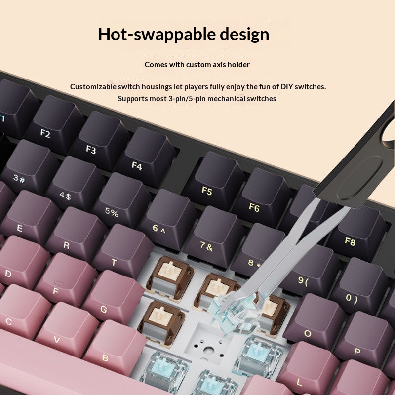AULA F108PRO Tri Mode Mechanic - Gaming Keyboard Not Typing ulasan dan harga