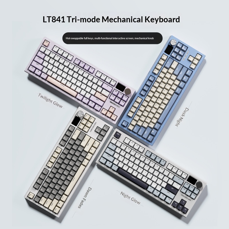 Bestseller Lt84 Tri Mode Wirel - Gaming Keyboard Not Typing ulasan dan harga