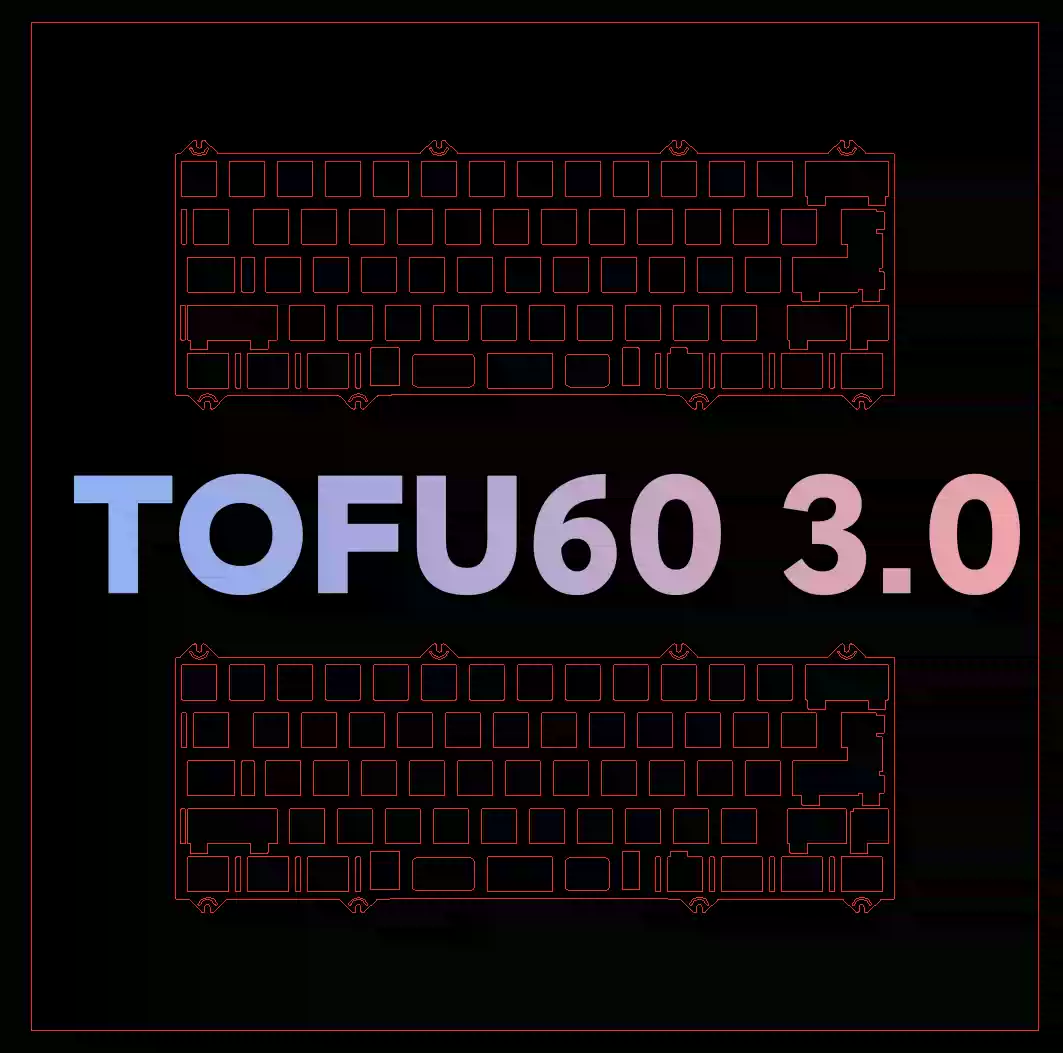KBDFANS TOFU60 3.0 Version Key - Stabilizer Screw In ulasan dan harga