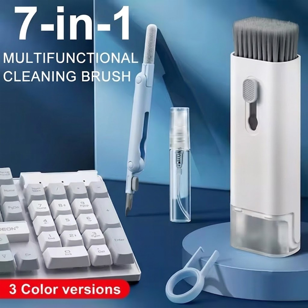 7-in-1 Keyboard Cleaning Kit L - Keycap Puller Ring ulasan dan harga