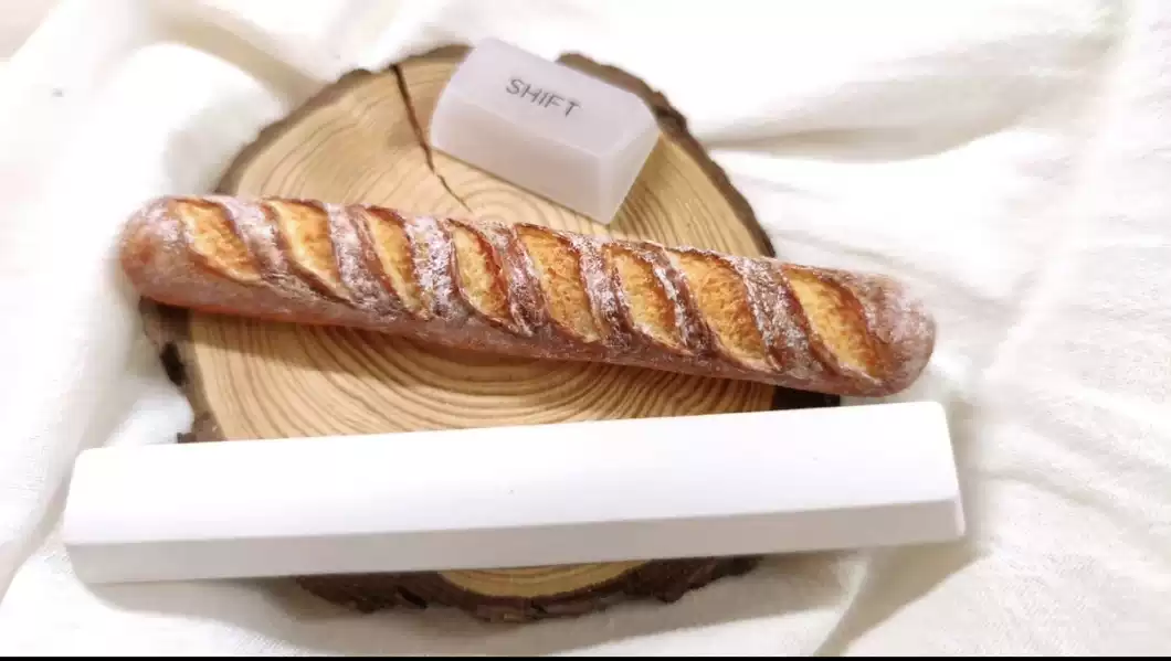 Baguette Food Artisan Spacebar - Gaming Keyboard Mechanical ulasan dan harga