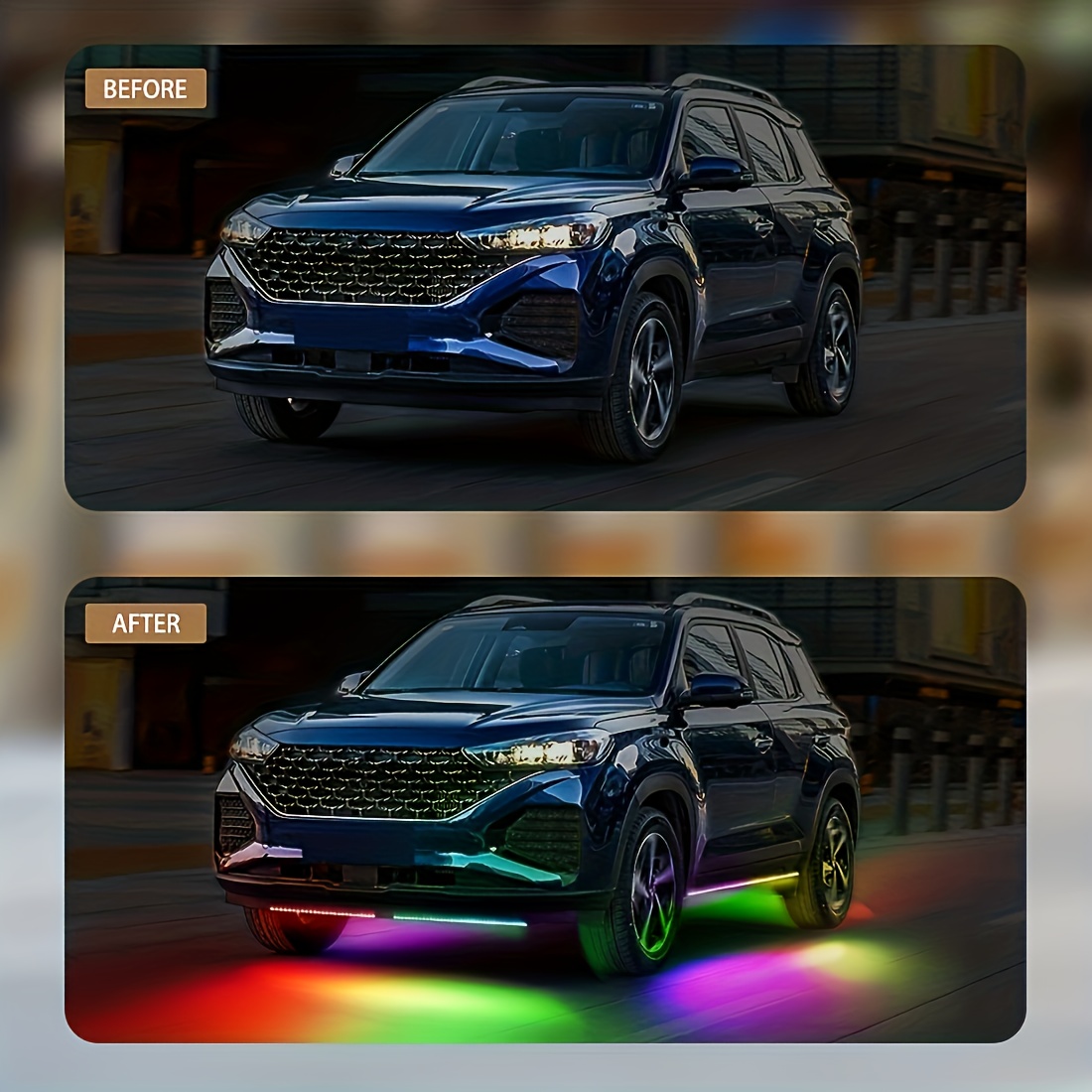 RGB Flexible Car Underglow LED - Rgb Underglow Strip ulasan dan harga