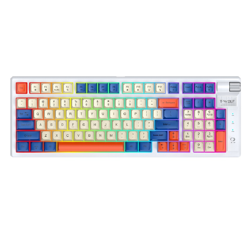 Retro Mechanical Keyboard Tri- - Gaming Keyboard Not Typing ulasan dan harga