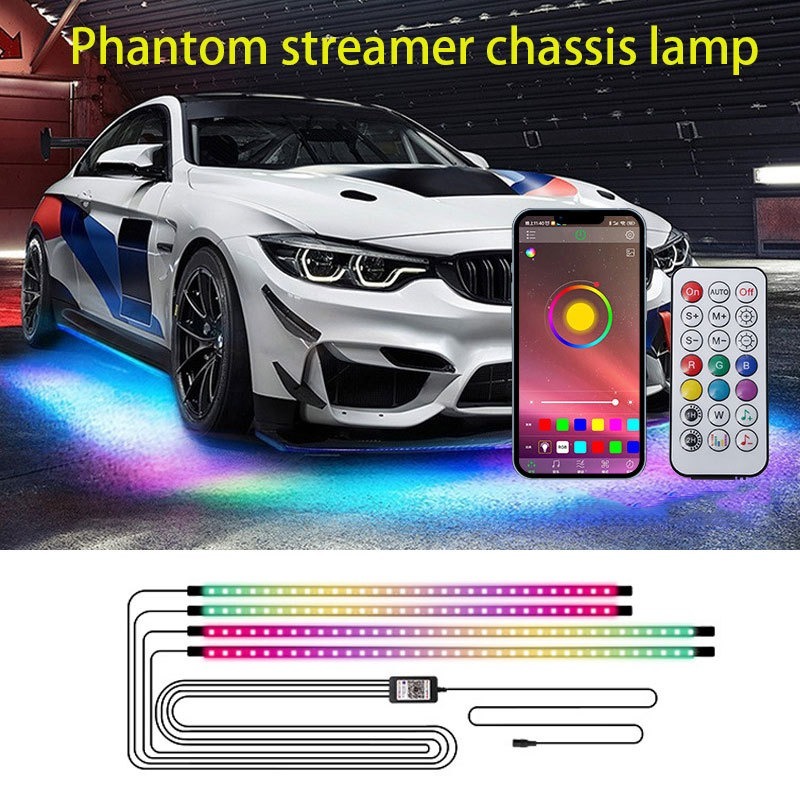 4in1 Car Flexible Underglow St - Rgb Underglow Strip ulasan dan harga