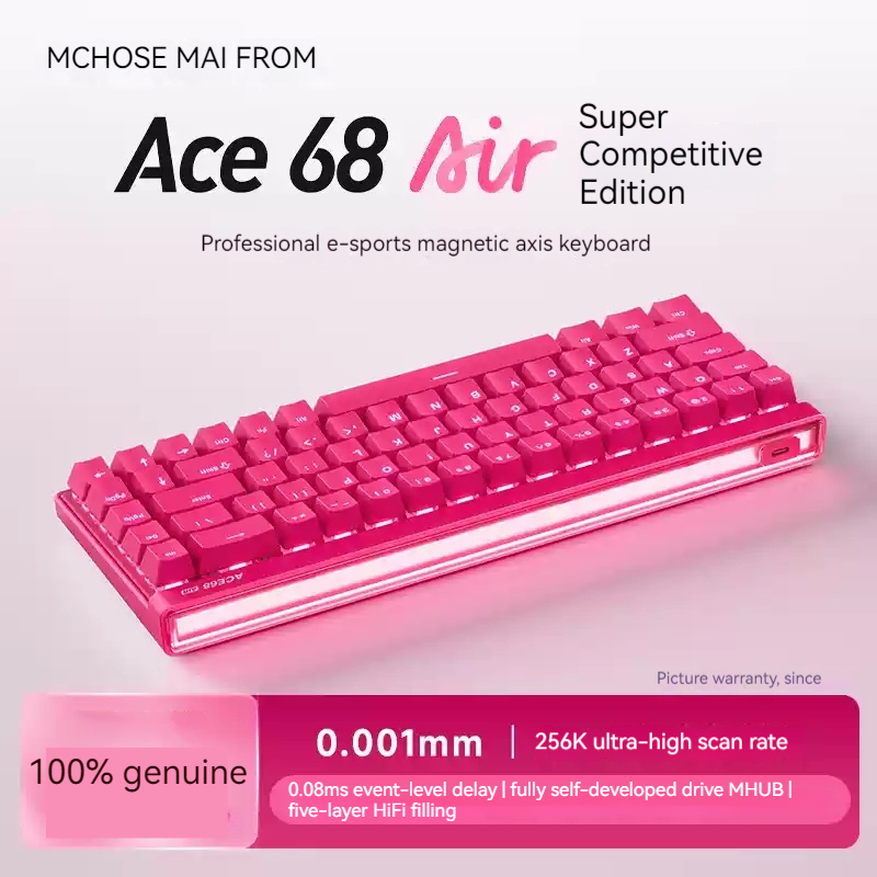 Mchose Ace68 Air Magnetic Axis - Gaming Keyboard Mechanical ulasan dan harga