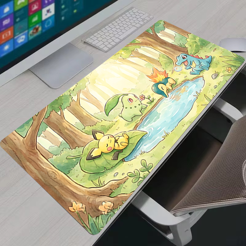 Mouse Pad Anime PC Gamer Cabin - Gaming Keyboard Tactile ulasan dan harga