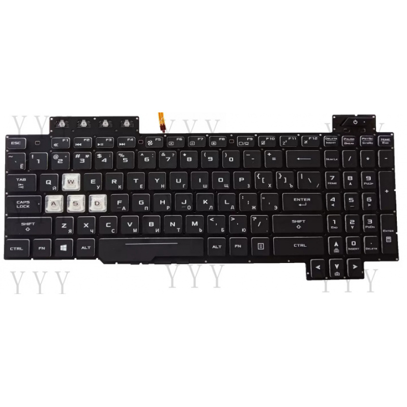 Y+    For Asus TUF Gaming FX50 - Gaming Keyboard Asus ulasan dan harga