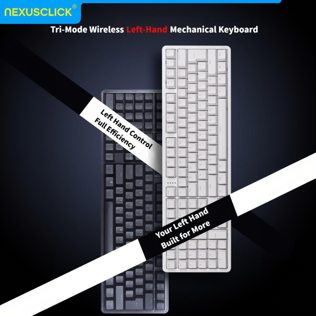 NexusClick Ergonomic Left Hand - Gaming Keyboard Number Pad ulasan dan harga