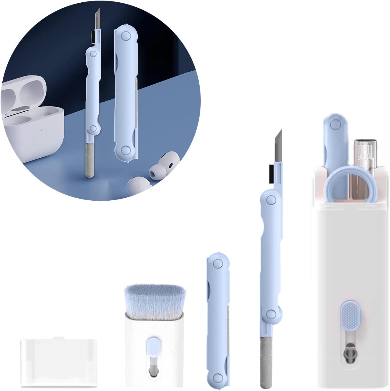 7 in 1 Electronic Cleaner Kit  - Keycap Puller Ring ulasan dan harga