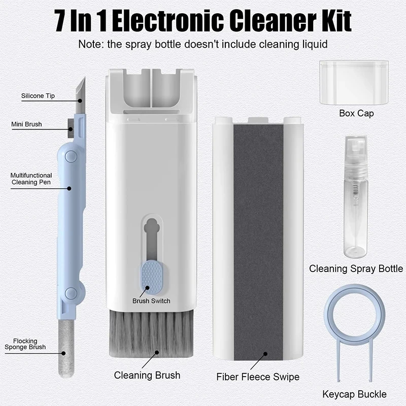 7 in 1 Computer Keyboard Clean - Keycap Puller Ring ulasan dan harga